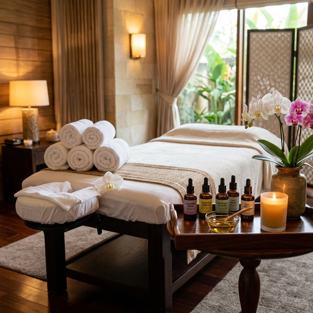 Relaxing spa